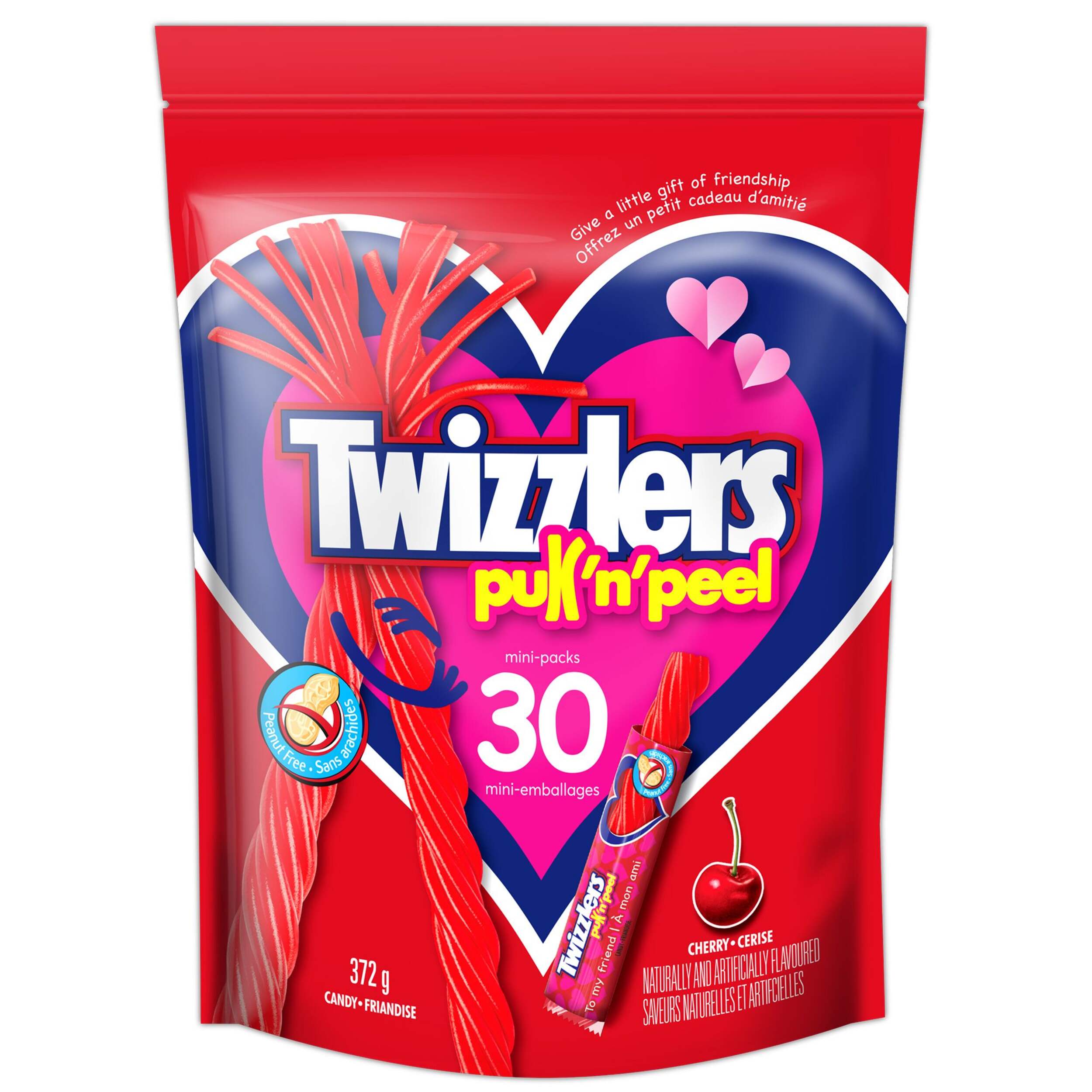 Twizzlers Pull-n-Peel, 372-g, 30-pk Front_Flat