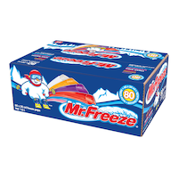 Sucettes glacées Mr. Freeze Freezies, 80 x 20 mL