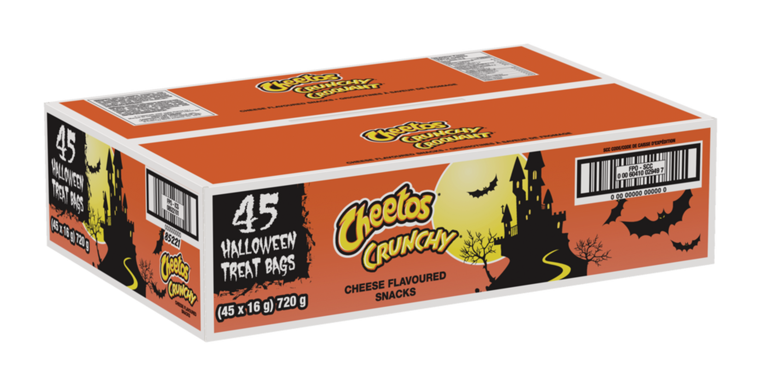 Frito Lay Cheetos Crunchy, 45-pk Front_Three_Fourths_Angled_Right