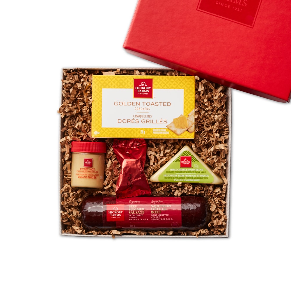 Hickory Farms Original Beef Summer Sausage Nibbler Gift Set, 300g