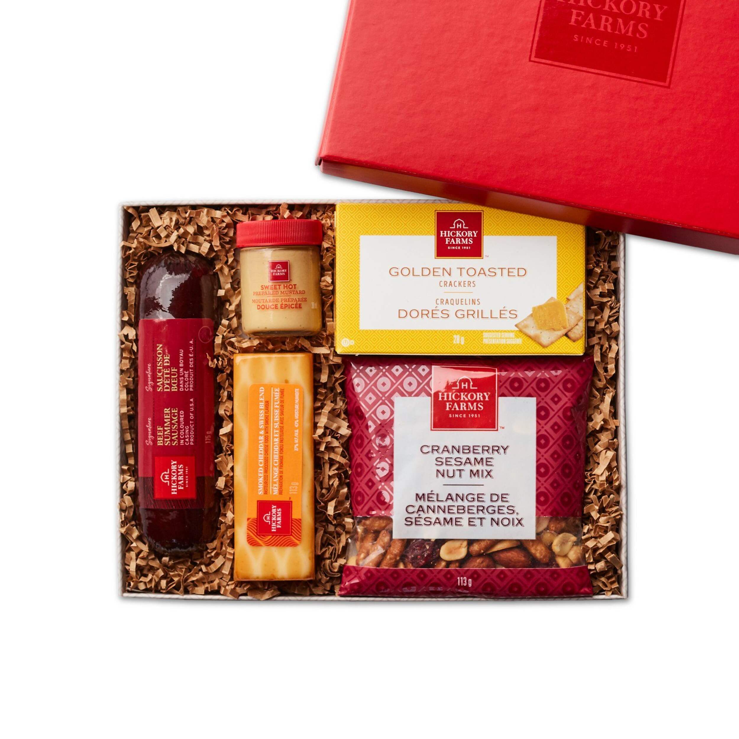 Hickory Farms Holiday Selection Gift Set, 750-g Overhead_Flat