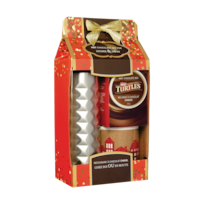Nestle Hot Chocolate Holiday Mug Gift Set, Assorted Flavours, 700-g Front_Angled_Right