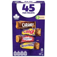 Cadbury Fun Treats Assorted Chocolate Pack, 45-pk Front_Elevated