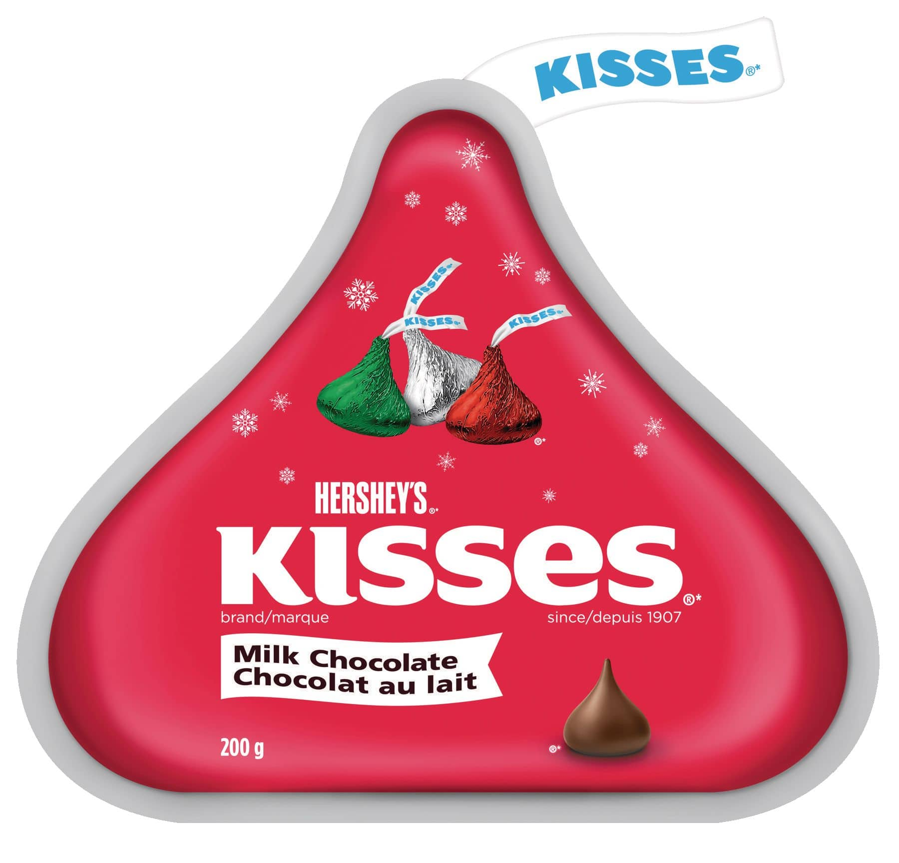 Hershey's Holiday Milk Chocolate Kisses, 200-g | Canadian Tire