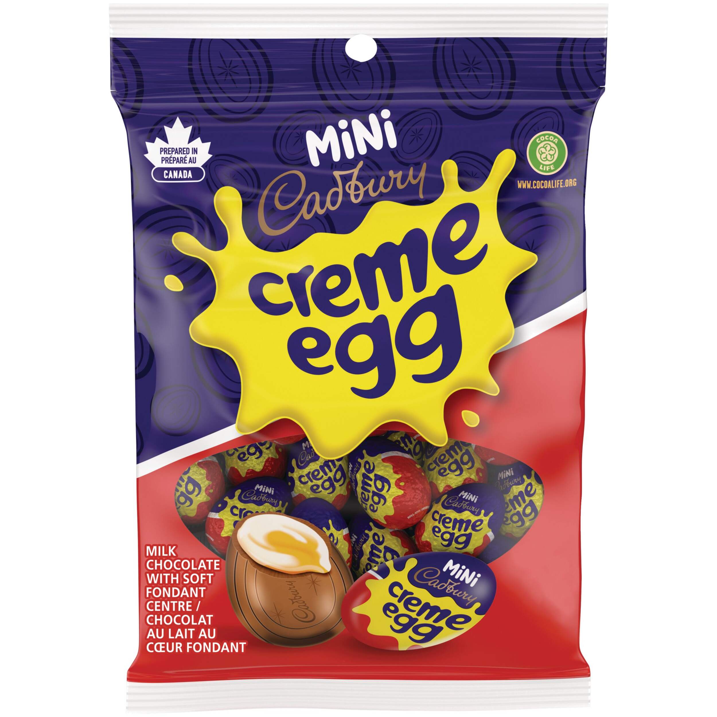 Cadbury Milk Chocolate Mini Creme Eggs, 154-g Front_Flat
