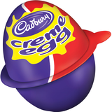 Cadbury Chocolate Creme Egg, 34-g Front_Angled_Right