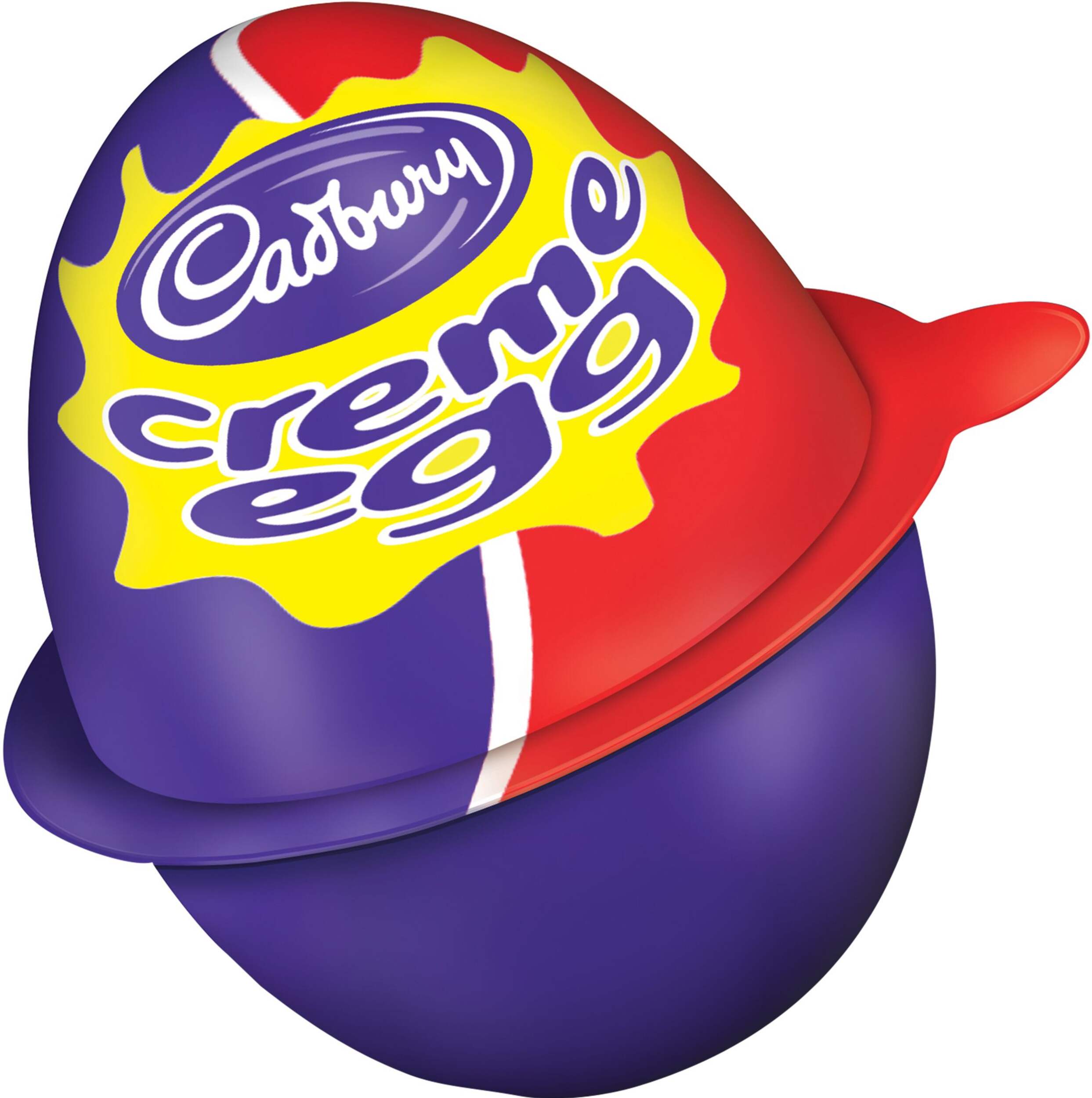 Cadbury Chocolate Creme Egg, 34-g Front_Three_Fourths_Angled_Right