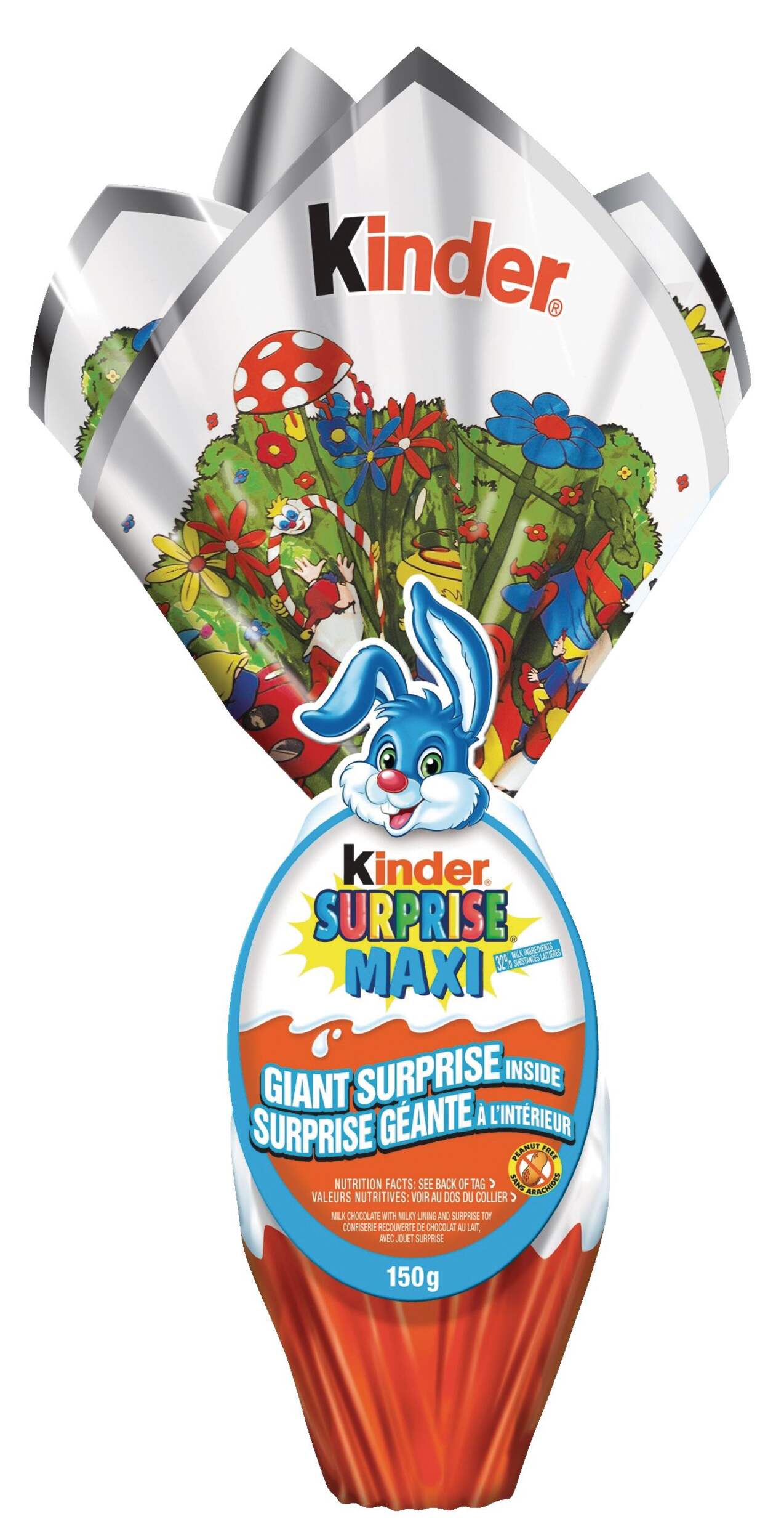 Chocolat de Pâque Kinder Surprise Maxi, 150 g Front_Flat