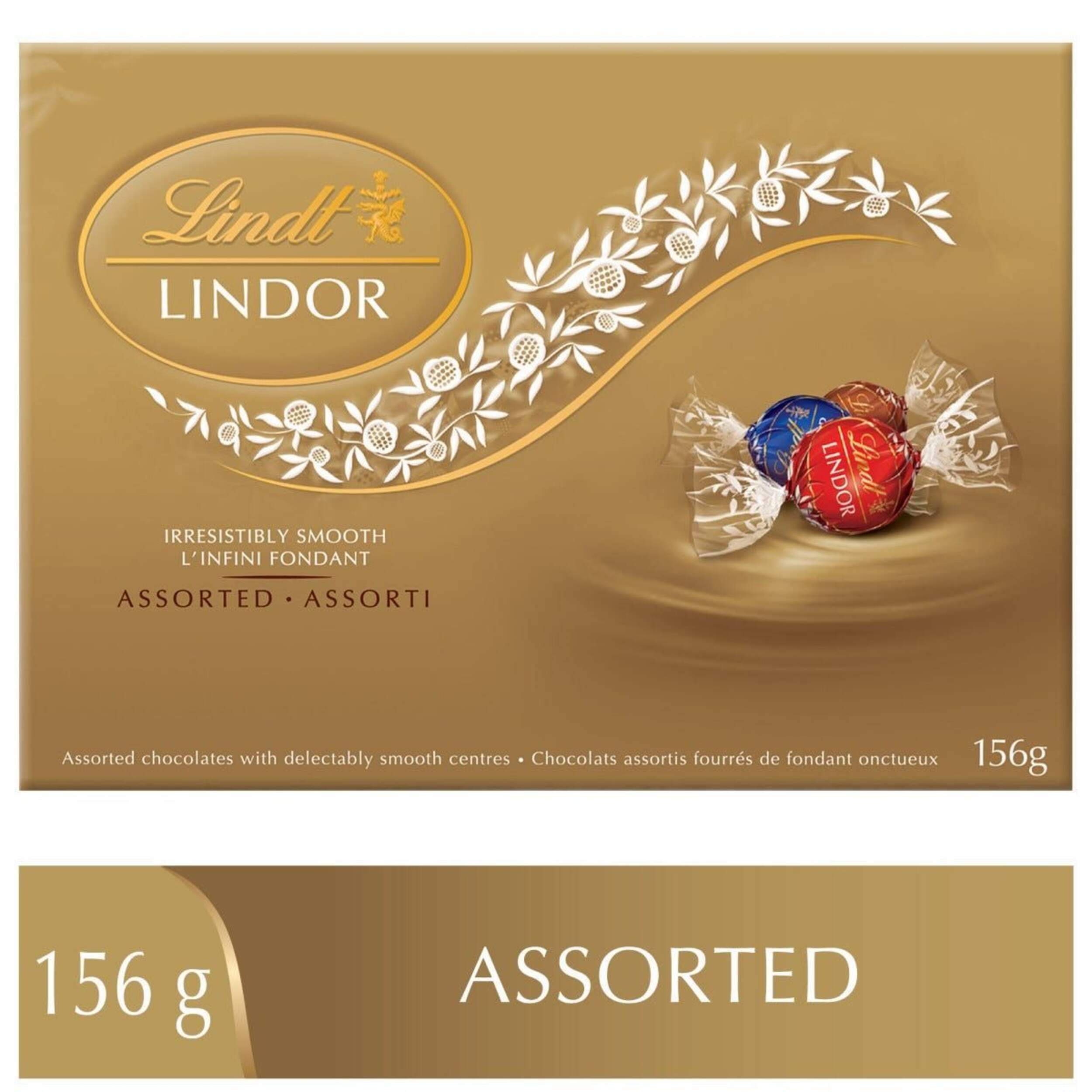 Lindt Lindor Assorted Chocolates, 156-g Composite_or_Mixed