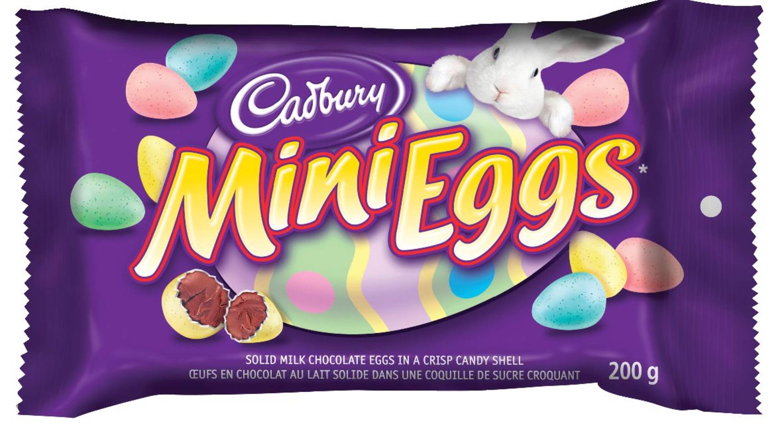 Minioeufs en chocolat de Pâques Cadbury, 200 g Front_Flat