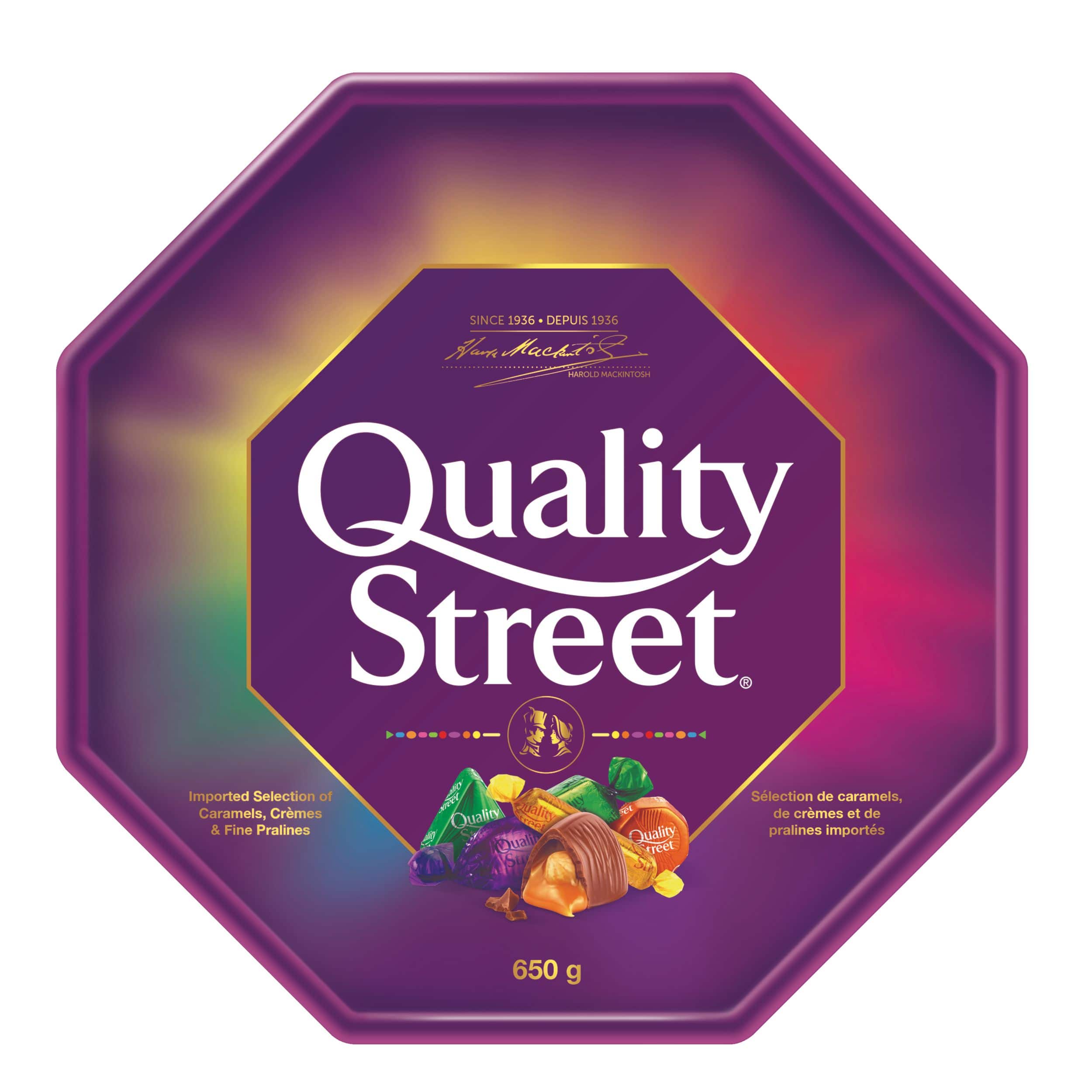 Quality Street Caramel and Chocolate Tin, 650-g