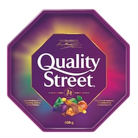 Quality Street Caramel and Chocolate Tin, 650-g Front_Flat