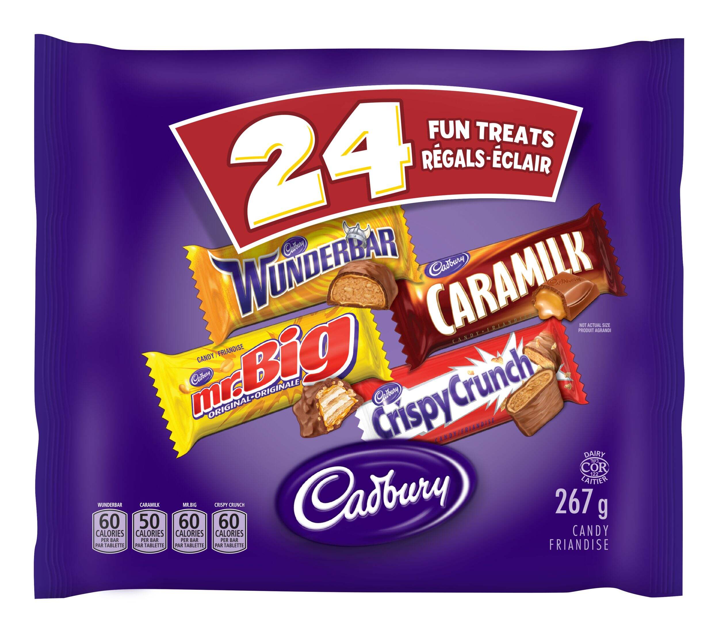 Cadbury Assorted Chocolate Fun Treats, Front_Flat