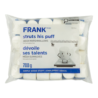 FRANK Struts His Puff Mega Marshmallows, 700-g Front_Flat