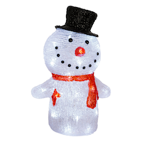Merangue Holiday LED Light Up Snowman