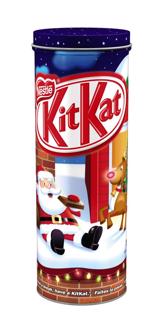 Nestle Kit Kat Holiday - Cabane en bûche de Noël, à construire, 829 g