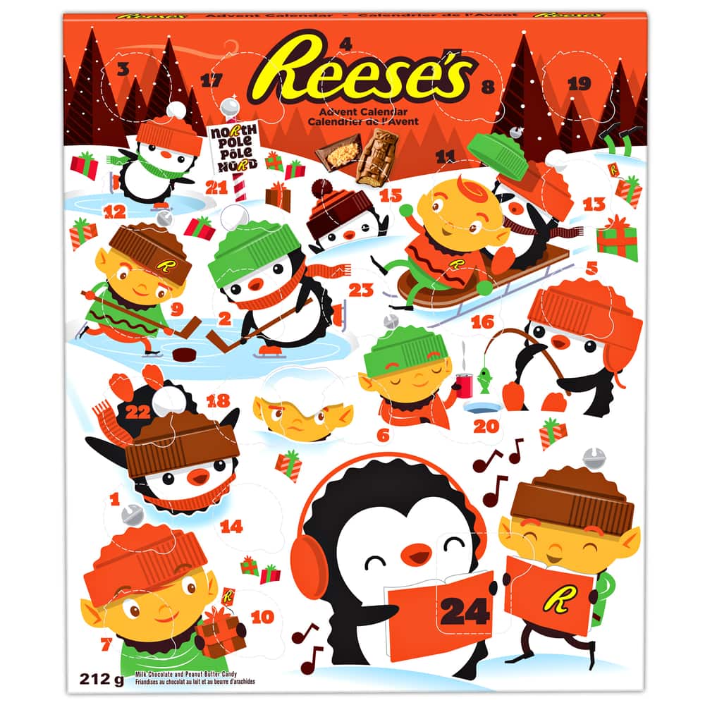 Reese's Peanut Butter Chocolate Holiday Advent Calendar, 212g