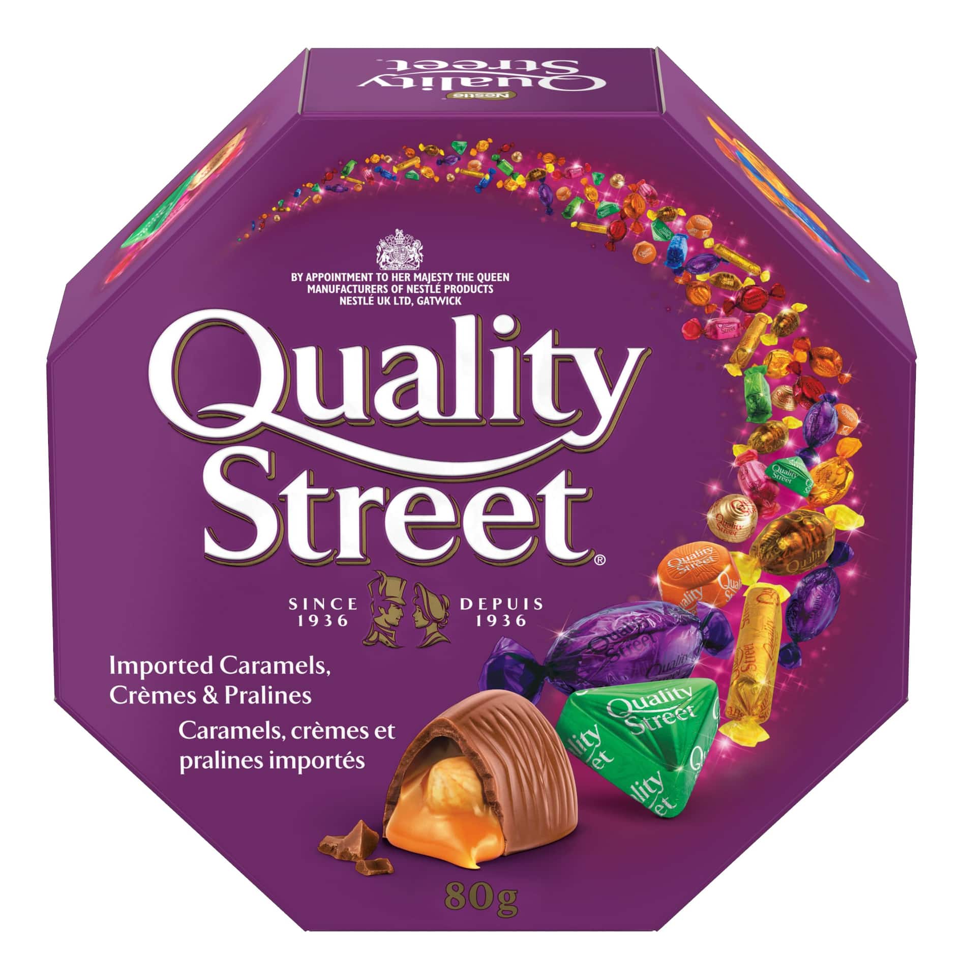 Quality Street Caramel and Chocolate Tin, 650-g