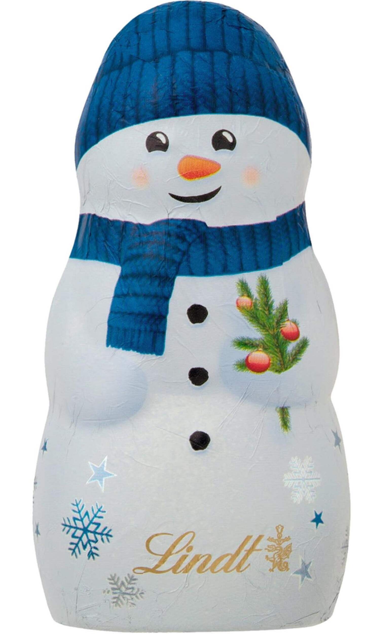 Lindt Chocolate Snowman, 40-g, Assorted Front_Flat