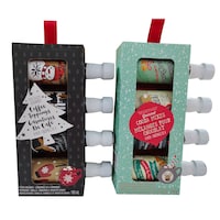 Gourmet Coffee Toppings/Hot Chocolate Mixes Holiday Gift Set, Assorted Styles, 4-pk Front_Flat