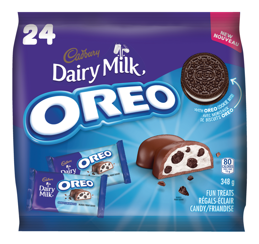 Cadbury Dairy Milk Oreo Treats, 24-Pk | Canadian Tire