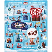 Nestle North Pole - Calendrier de l'Avent au chocolat assorti, 365 g Front_Elevated