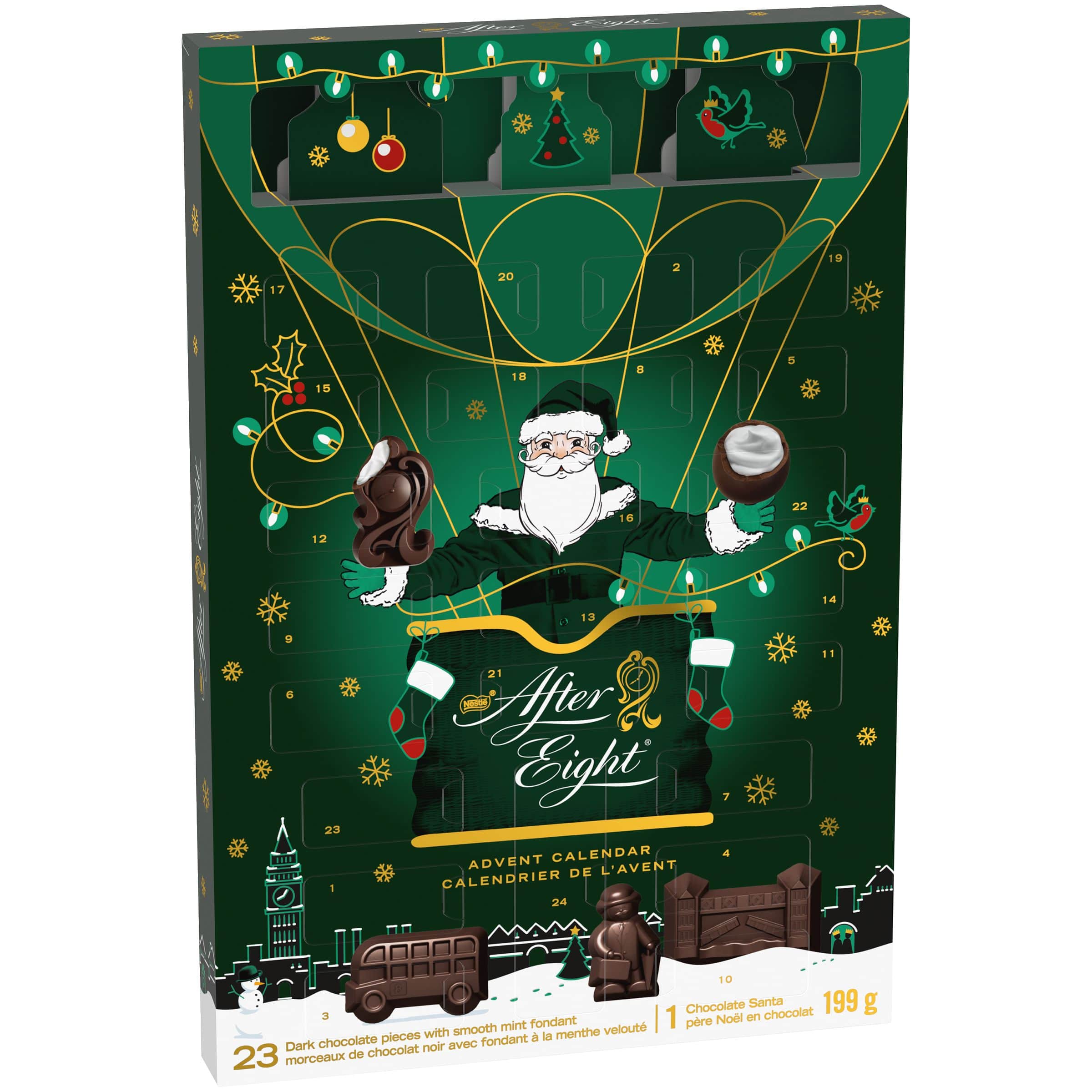 Nestle After Eight Mint Dark Chocolate Holiday Advent Calendar 199 g