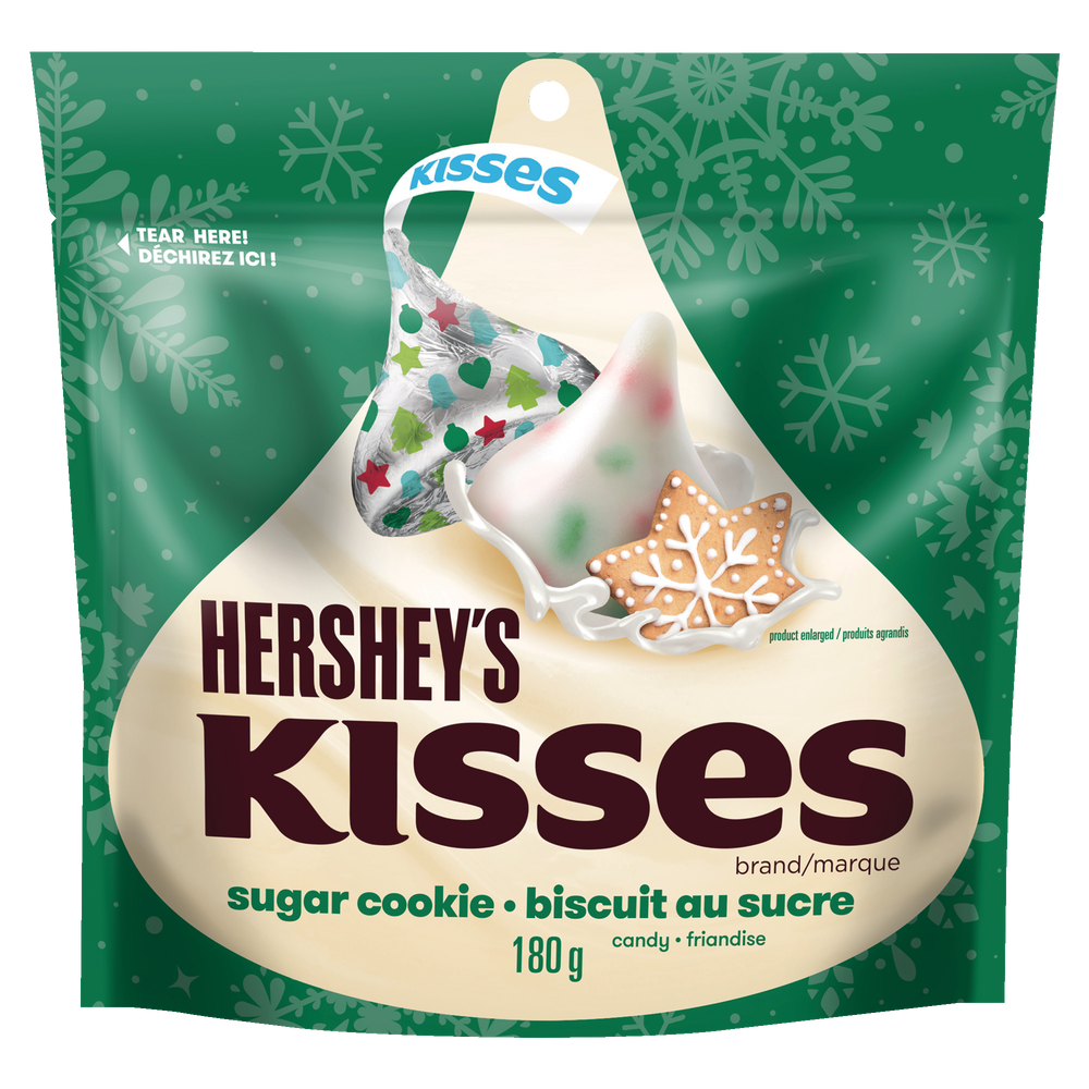 Hershey's Holiday Sugar Cookie Kisses, 180-g | Canadian Tire