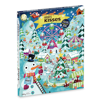 Calendrier de l'avent des Fêtes Hershey's Kisses, 208 g Front_Three_Fourths_Angled_Right