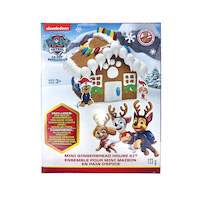 Nickelodeon Paw Patrol - Maison en pain d'épices de Noël, à contruire, 173 g Front_Flat