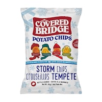 Covered Bridge Kettle Cooked Storm Potato Chips, 284-g Front_Flat