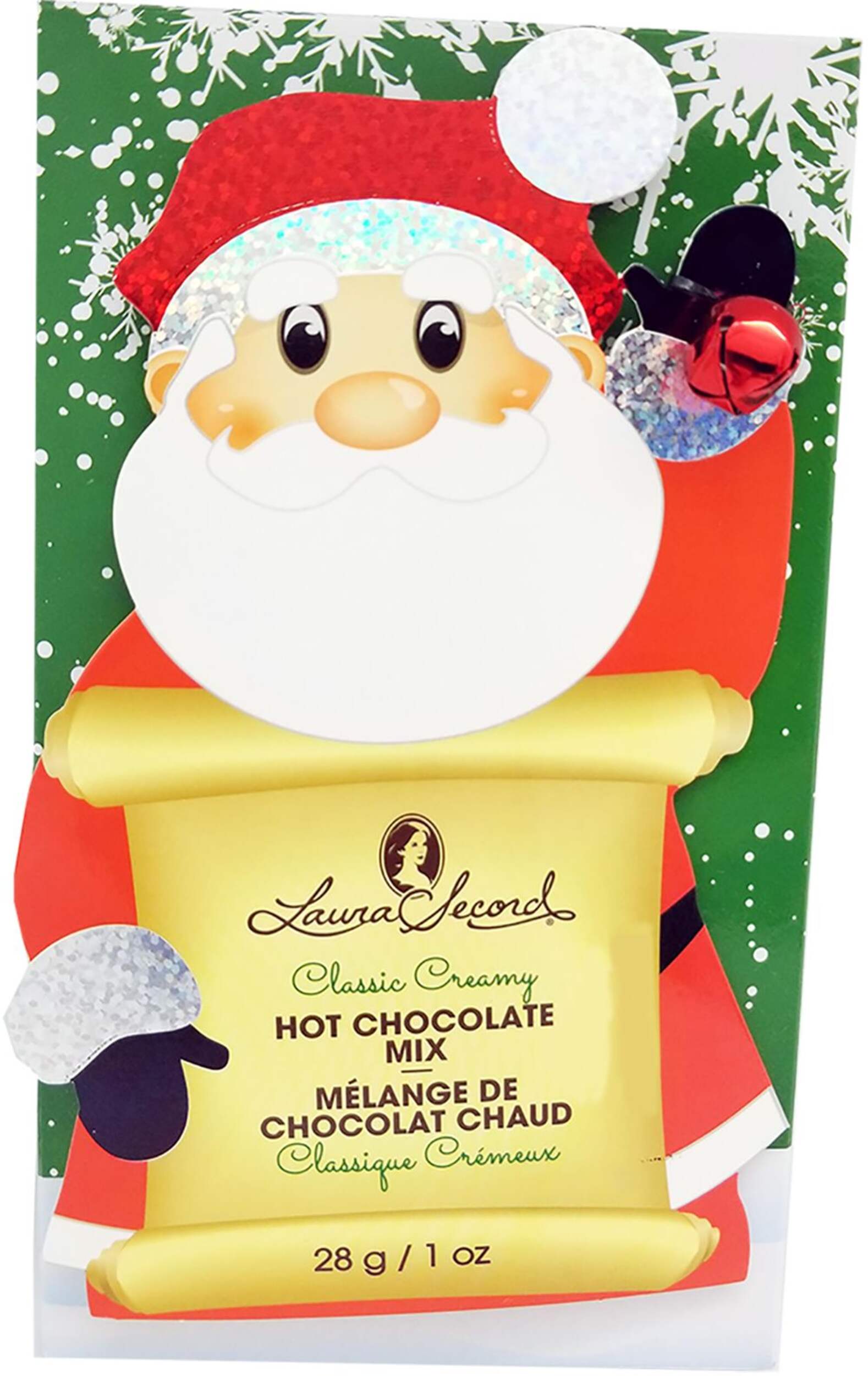 Laura Secord Holiday Hot Chocolate Mix, Assorted Flavours, 28-g Front_Flat