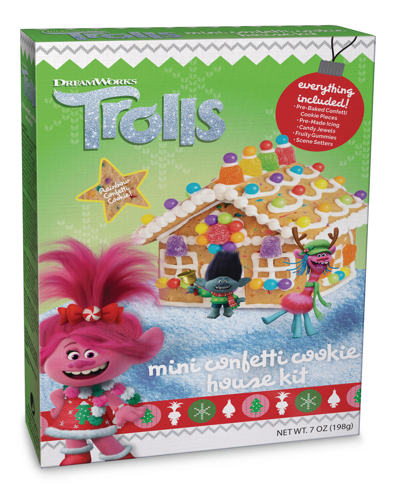 Trolls Gingerbread Mini House Kit, 198-g | Canadian Tire