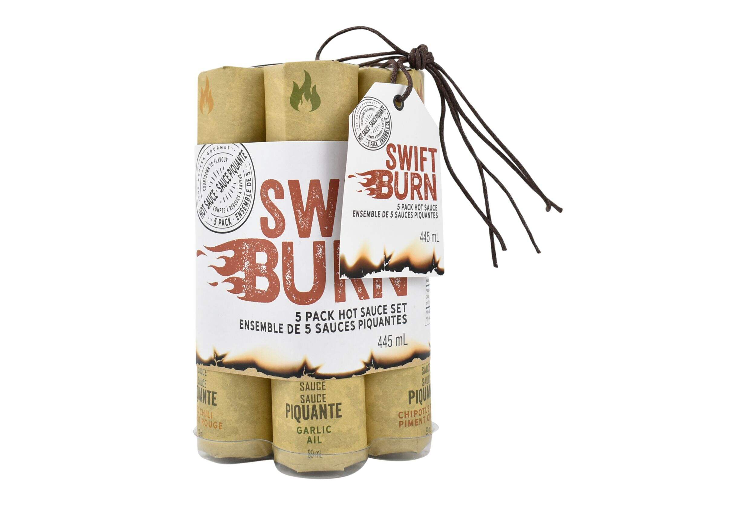 Switft Burn - Sauce piquante, paq. 5 Front_Flat
