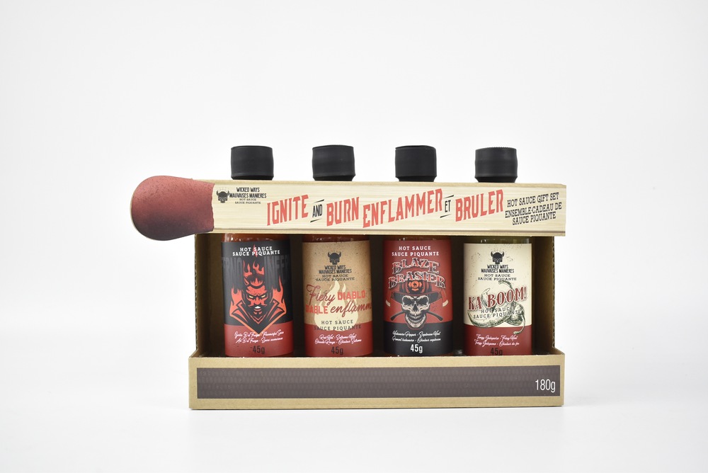 Sauce piquante Ignite & Burn, paq. 4 Canadian Tire