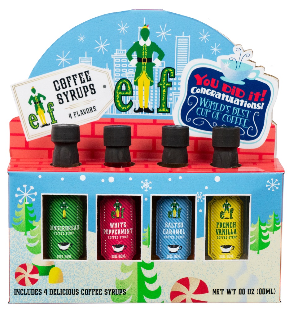 Elf Coffee Syrups Set, 4pk Canadian Tire