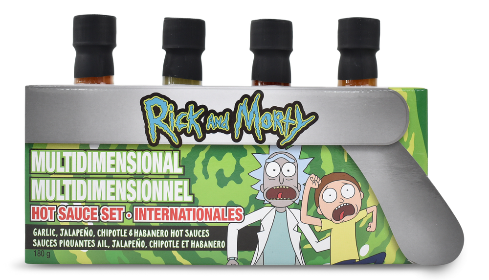 Rick and Morty Hot Sauce Set, 4pk Canadian Tire