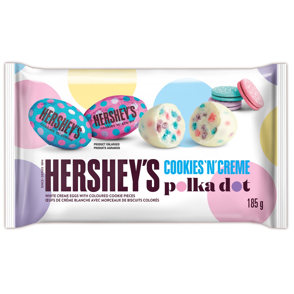 Hershey's Cookies 'n Creme Polka Dot Eggs, 185g Canadian Tire