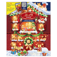 Lindt Teddy - Calendrier de l'Avent, 200 g Front_Flat