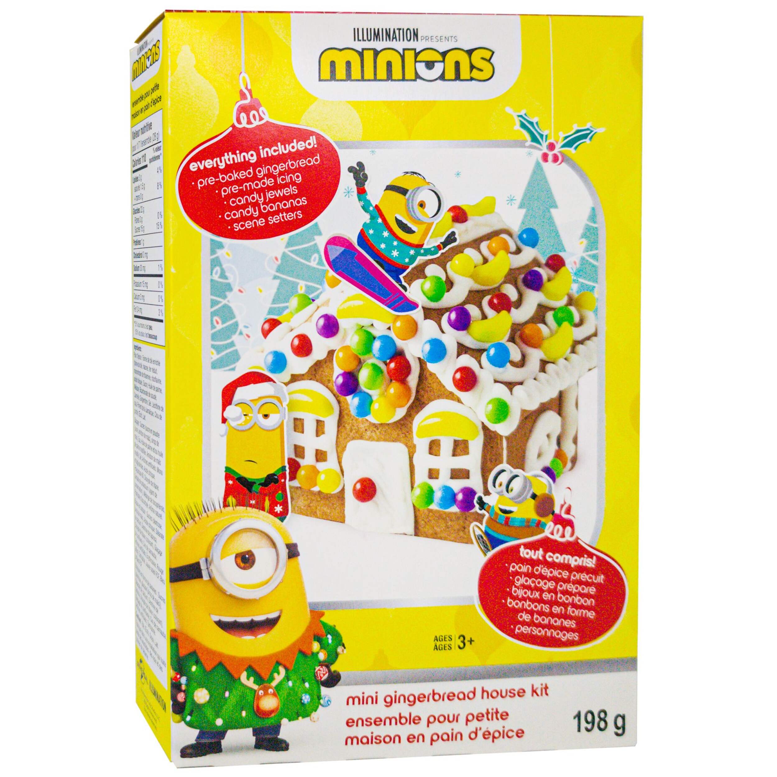 Minions - Mélange pour pain dʼépice, en forme de maison Front_Angled_Right