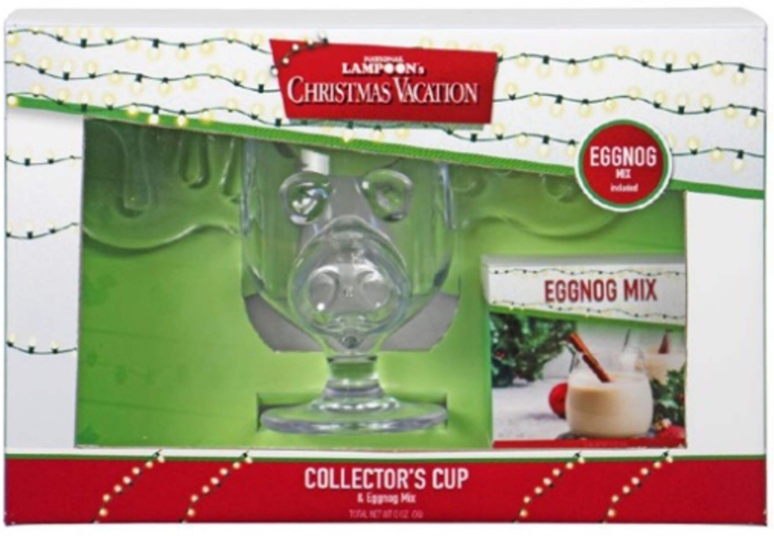 National Lampoons Collectible Moose Mug with Egg Nog Mix Front_Flat
