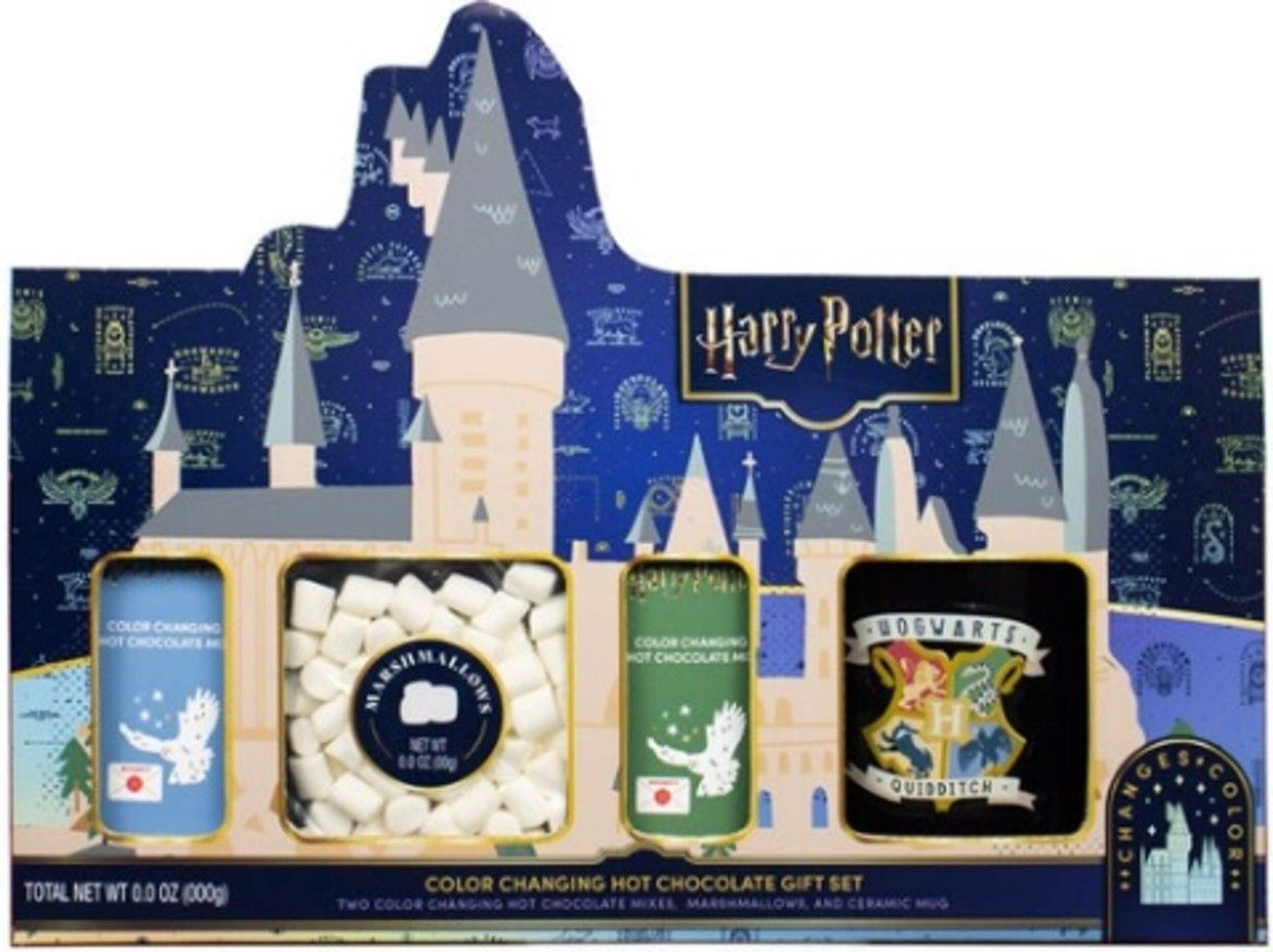 Tasse château et cacao Harry Potter Front_Flat