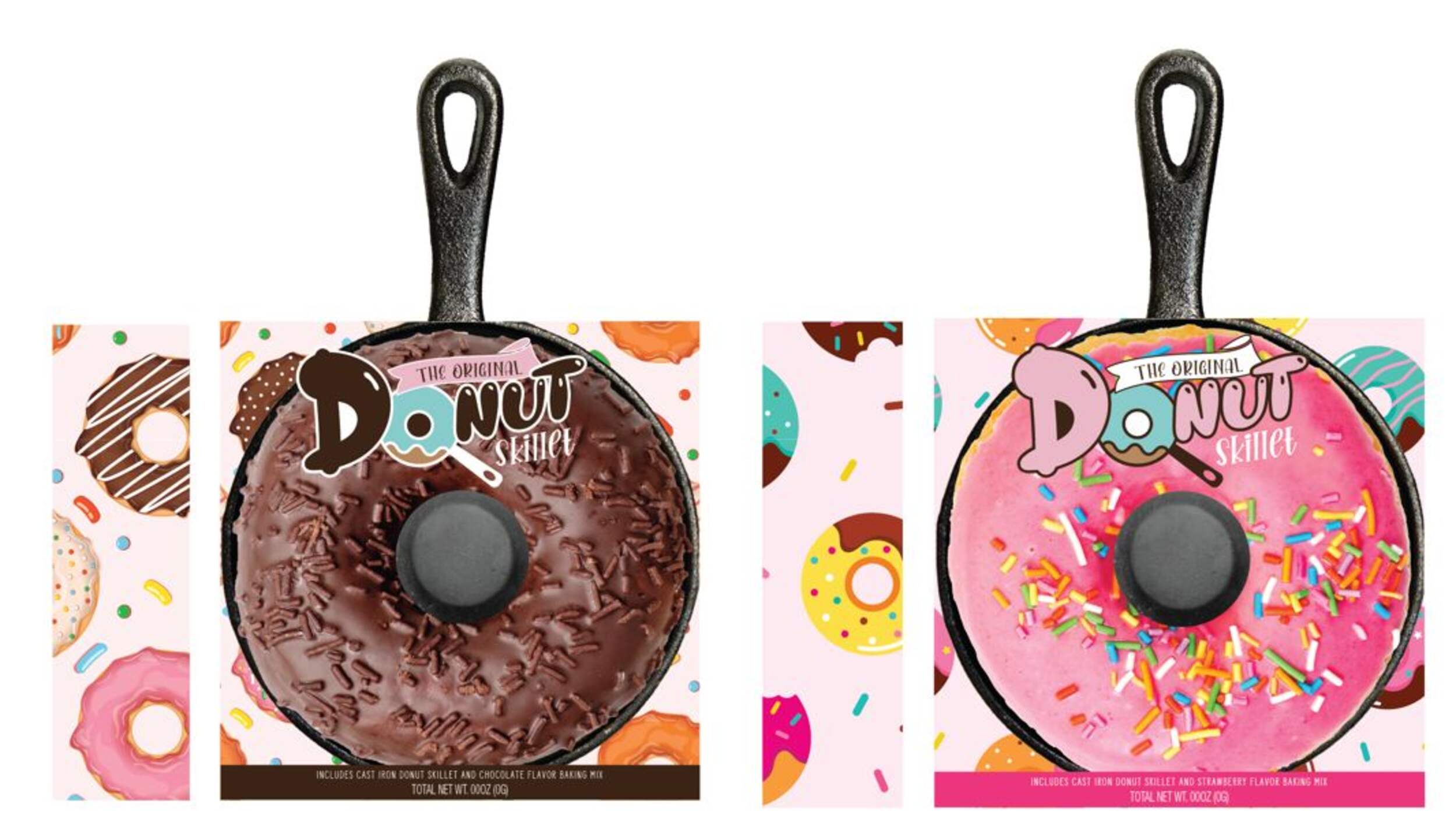 Thoughtfully Donut Skillet Baking Kit, Various Flavours Front_Flat
