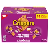 Crispers All Dressed Flavour Crackers, 504-g, 18-pc Front_Elevated