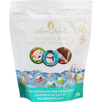 Laura Secord Chocolate Bites with Crispy Rice, 210-g Front_Flat