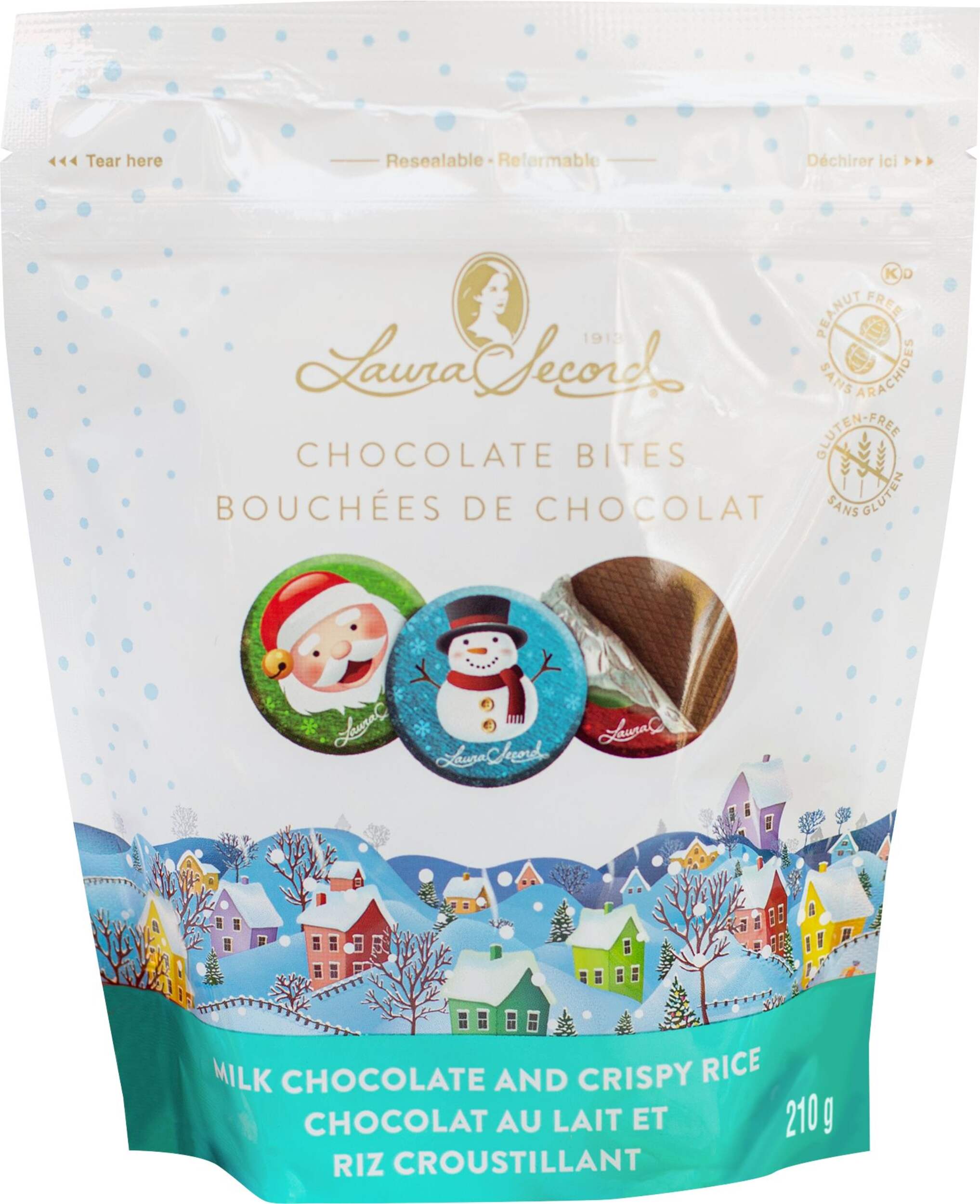 Bouchées au chocolat Laura Secord, 210 g Front_Flat