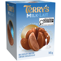 Terry's Milk Chocolate Ball Holiday Confection, 145-g Front_Three_Fourths_Angled_Right