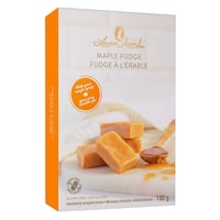 Laura Secord Peanut-Free Canadian Maple Fudge, 150-g Front_Angled_Right
