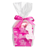 Barbie Pink Popcorn with Movie Theatre-Themed Bucket, Pink Front_Flat