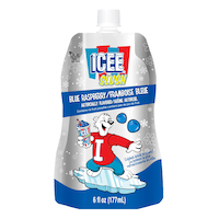 ICEE Slush Blue Raspberry, 177-mL Front_Flat